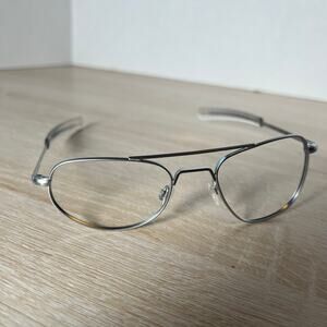 Randolph Engineering AH-64 Apache Pilot Sunglasses Eyeglasses Matte Chrome 52-20